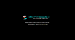 Desktop Screenshot of miradata.cz